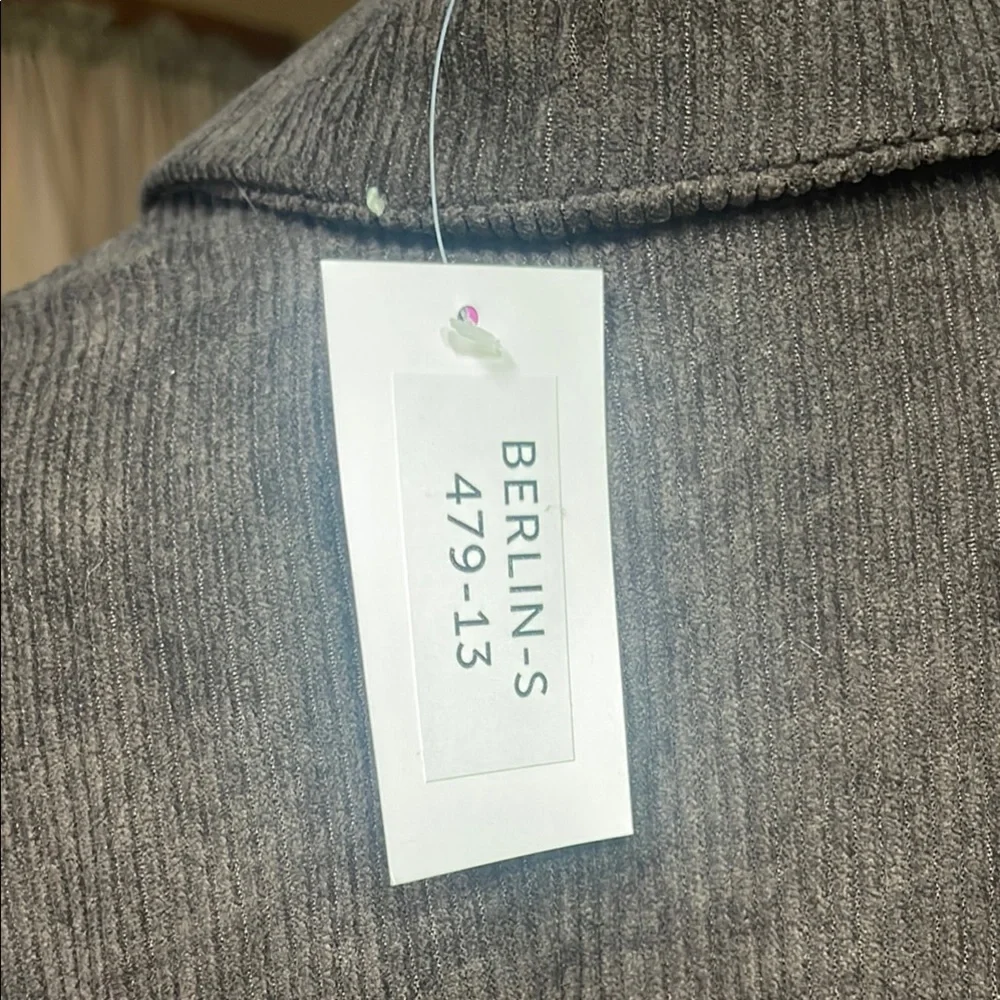 LuLaRoe Berlin Brown Utility Jacket Classic Boxy- Crop Design- Sz S NWTs